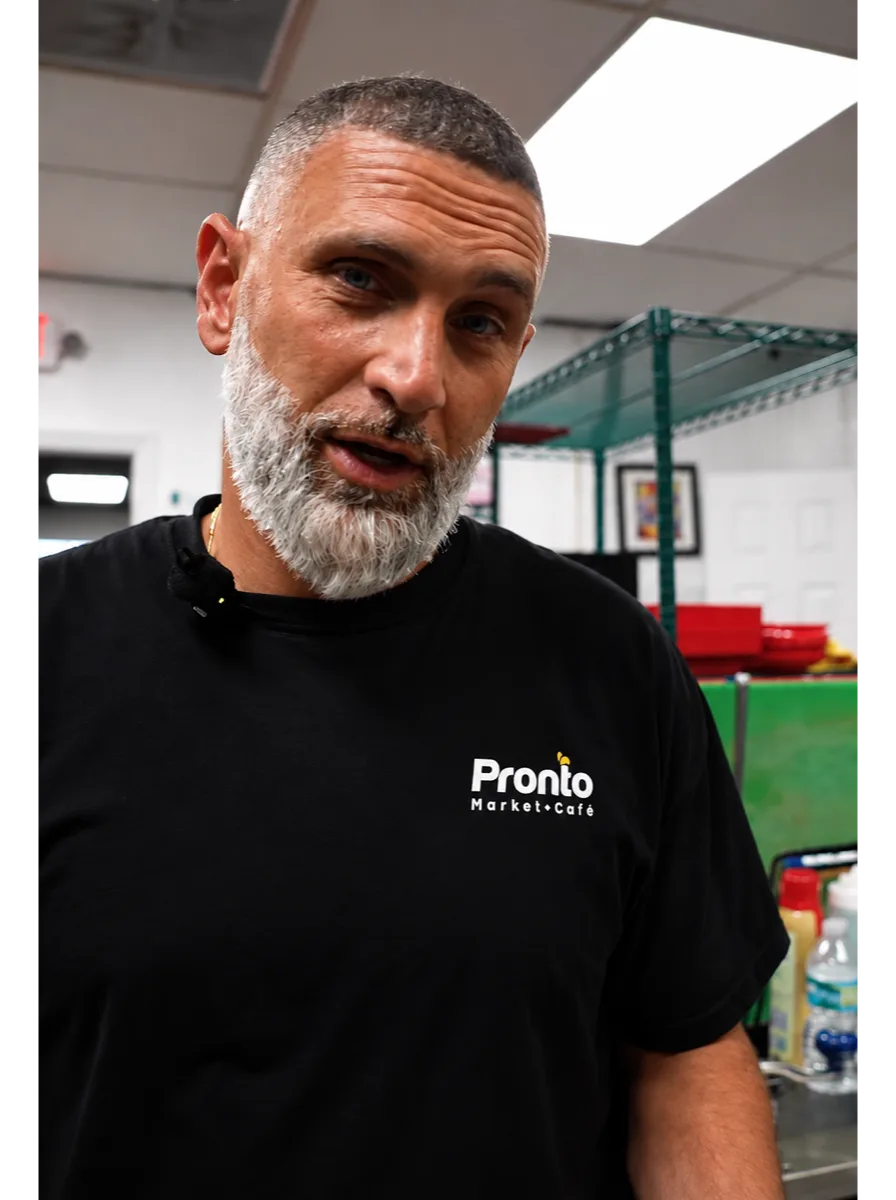 Alex, Owner of Pronto Café